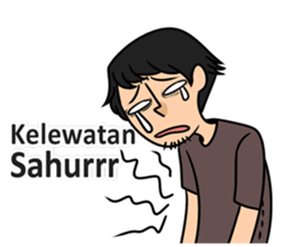 Curhatan Mahasiswa Special Ramadhan sticker #11427447