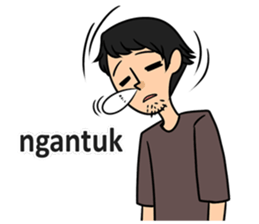 Curhatan Mahasiswa Special Ramadhan sticker #11427450