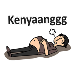 Curhatan Mahasiswa Special Ramadhan sticker #11427462