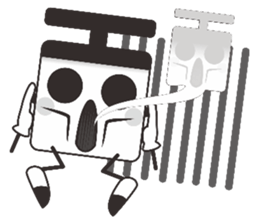 Optimistic person sticker #11428549