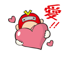 Careless hero Victory! sticker #11429096