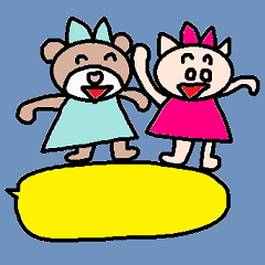 cute ordinary conversation sticker110