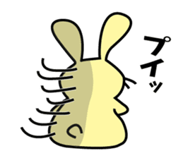 Rabbit character Sticker ~funny rabbit~ sticker #11430215