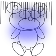 MAX and friends of the bear sticker #11430256