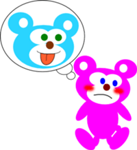 MAX and friends of the bear sticker #11430268