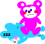 MAX and friends of the bear sticker #11430270