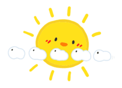 Sun-Sun sticker #11430388