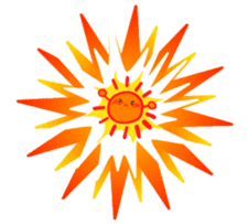 Sun-Sun sticker #11430389