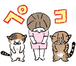 Simico and Tomoe 2 sticker #11430497