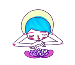 Miss Zen sticker #11430524