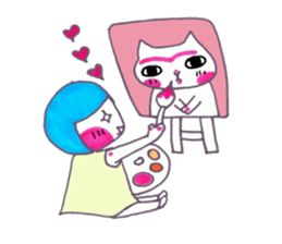 Miss Zen sticker #11430528