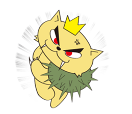 Musang King: Durian Raja Kunyit sticker #11430639