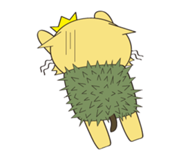 Musang King: Durian Raja Kunyit sticker #11430650
