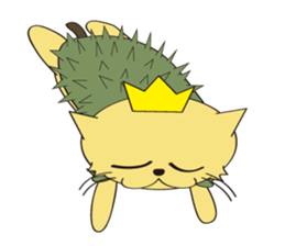Musang King: Durian Raja Kunyit sticker #11430652