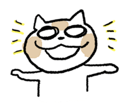 funny cats stamp sticker #11430752