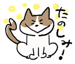 funny cats stamp sticker #11430774