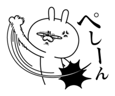 Rabbit expression is too rich 2 sticker #11430804