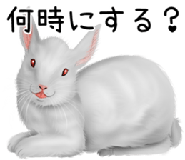 mohu mohu usagi sticker #11430882