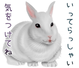 mohu mohu usagi sticker #11430885