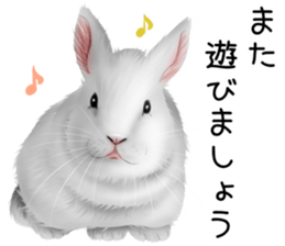 mohu mohu usagi sticker #11430904