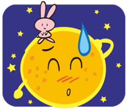 Gather! Heavenly bodies family! sticker #11432106