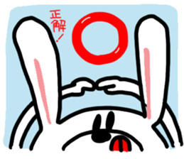 Reaction of a cute dog. sticker #11432189