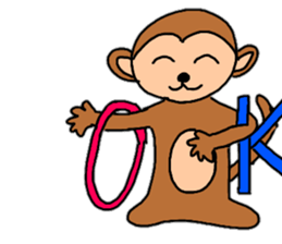 Daily conversation of monkey Gil sticker #11432497