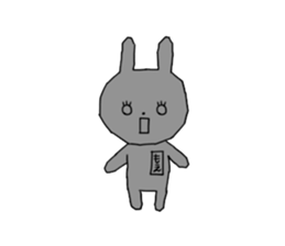 Moe of the rabbit sticker #11432531