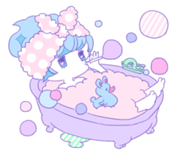 Yume-kawaii girl sticker #11432603