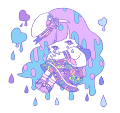 Yume-kawaii girl sticker #11432605