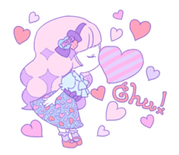 Yume-kawaii girl sticker #11432627