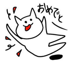 blah blah blah cat sticker #11433152