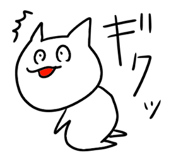 blah blah blah cat sticker #11433160