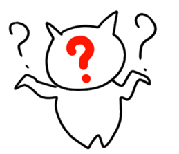 blah blah blah cat sticker #11433162