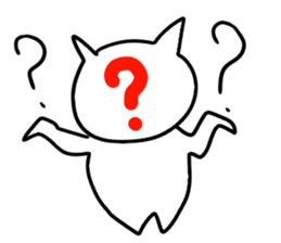 blah blah blah cat sticker #11433162