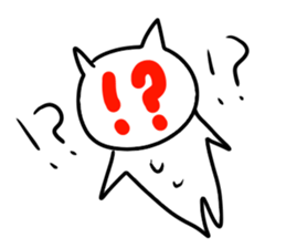 blah blah blah cat sticker #11433163