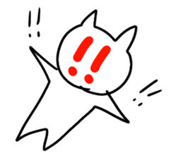 blah blah blah cat sticker #11433164