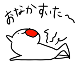 blah blah blah cat sticker #11433166