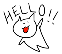 blah blah blah cat sticker #11433178