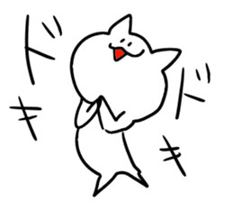 blah blah blah cat sticker #11433184