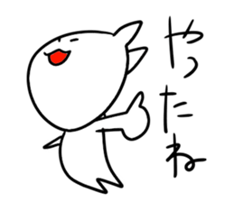 blah blah blah cat sticker #11433189