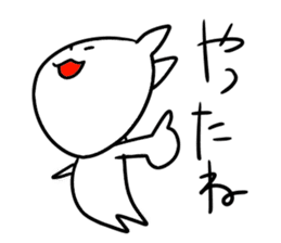 blah blah blah cat sticker #11433189