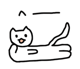 the ordinary cat sticker #11433287