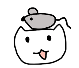 the ordinary cat sticker #11433288