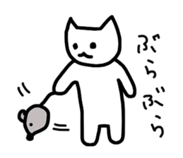 the ordinary cat sticker #11433291