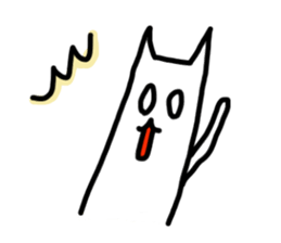 the ordinary cat sticker #11433293