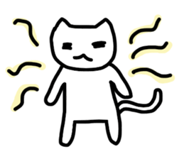 the ordinary cat sticker #11433306