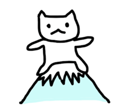 the ordinary cat sticker #11433309