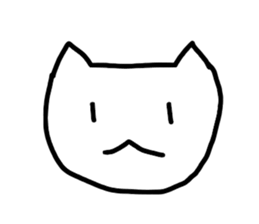 the ordinary cat sticker #11433311