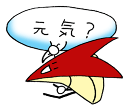 bento apple rabbit sticker #11433318